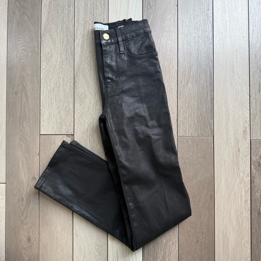 Frame Denim Le Sylvie Black Jeans
